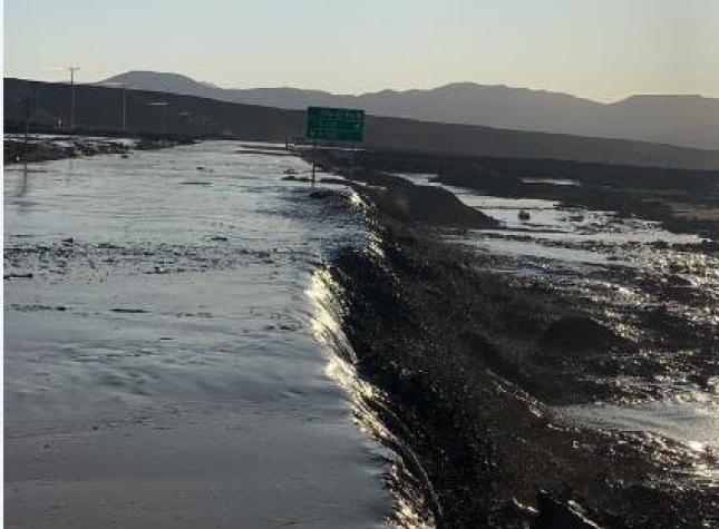 Onemi declara alerta amarilla en comunas de Atacama por deslizamiento de barro y lluvias
