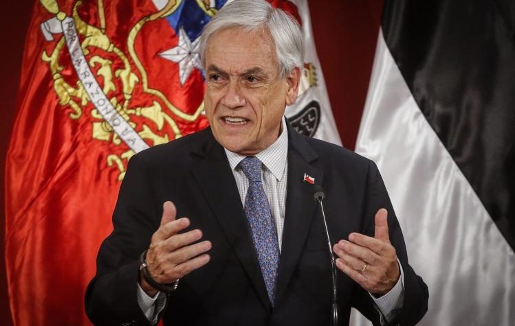 Presidente Sebastián Piñera por estallido social: "Fue algo que yo no anticipé"
