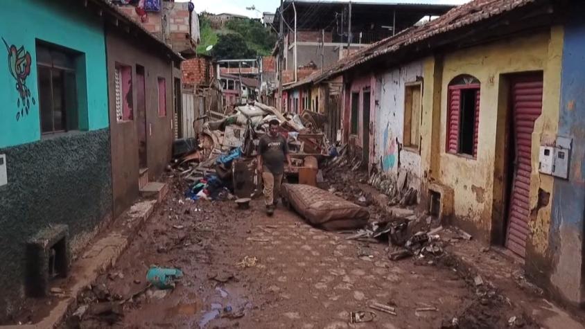 [VIDEO] 64 muertos dejan inundaciones en Brasil