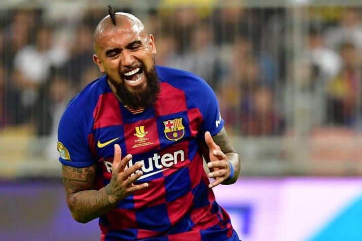 El "King" ronca fuerte en el FC Barcelona: Vidal vuelve de la lesión y sería titular en Copa del Rey