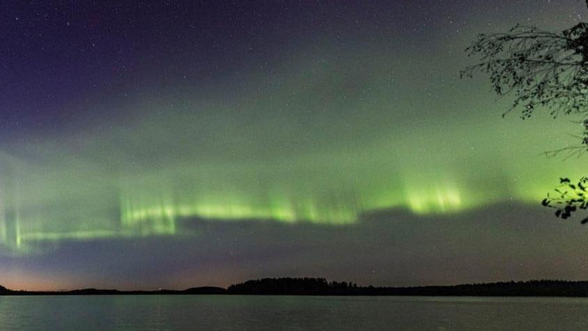 Los astrónomos aficionados que descubrieron un nuevo tipo de aurora boreal en Finlandia