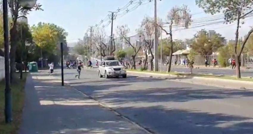 [VIDEO] U. de Chile vs Curicó: Incidentes se registraron dentro y fuera del estadio