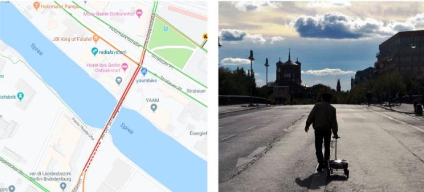 Burló el sistema de Google Maps para crear atochamientos falsos