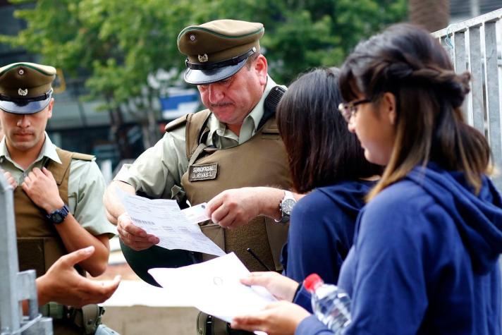 Gobierno anuncia que se "fortalecerá" presencia de Carabineros en locales PSU