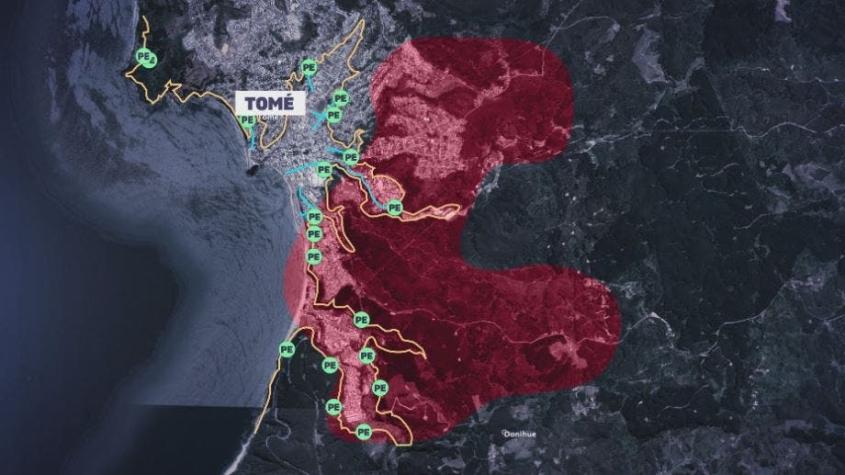 [VIDEO] Onemi crea mapa interactivo de posibles amenazas naturales