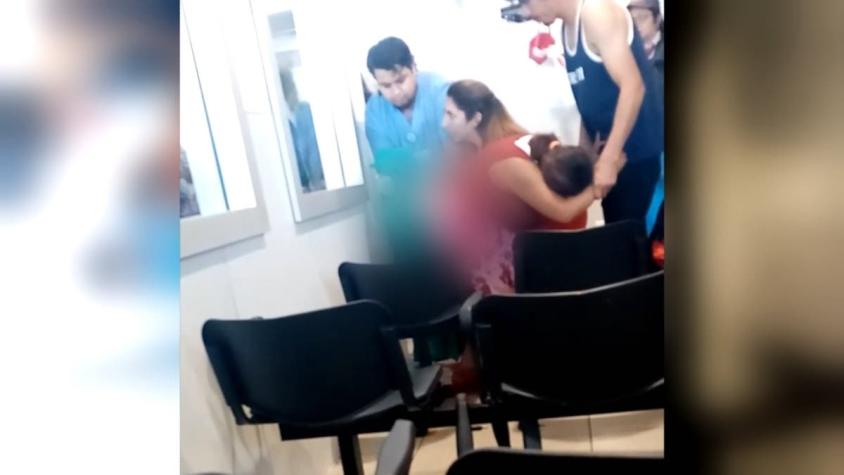 [VIDEO] Mujer dio a luz en sala de espera de Hospital de Antofagasta