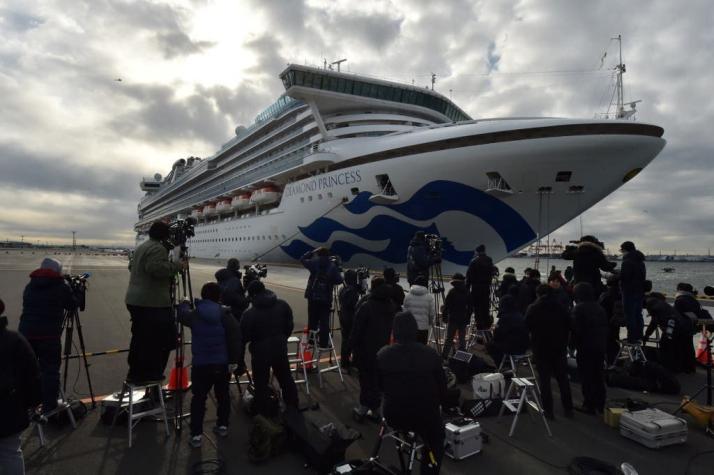 El número de casos de coronavirus a bordo de crucero en Japón se duplica y sube a 20
