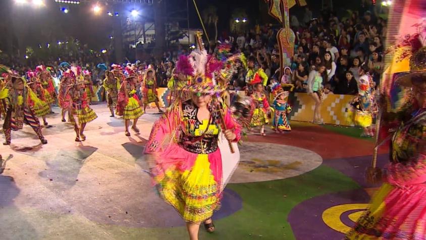 [VIDEO] Himno "Un violador en tu camino" se presentó en carnaval de Arica a un mes del 8 de marzo