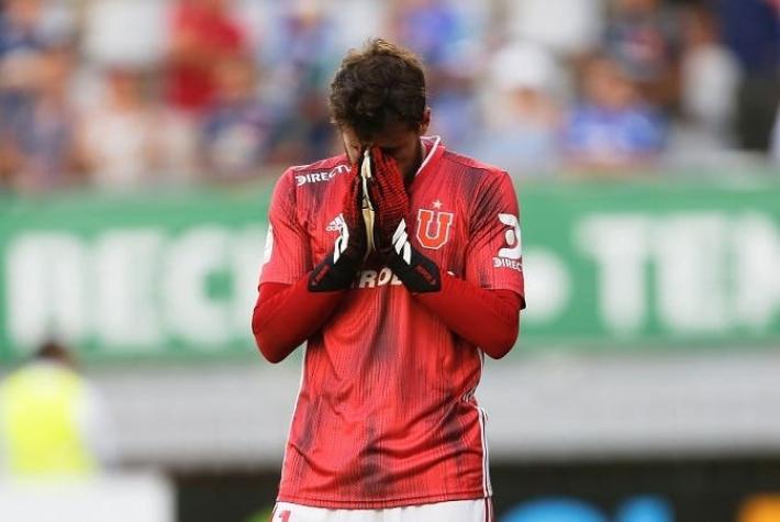 Fernando De Paul sufre descompensación y es duda en partido de Universidad de Chile ante Inter