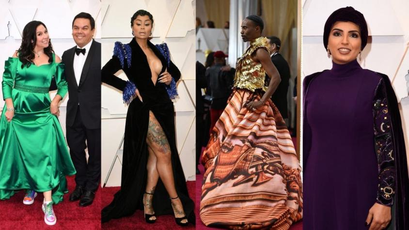 [FOTOS] Oscar 2020: Revisa los looks más llamativos de la alfombra roja