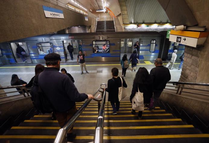 Transporte de pasajeros en Metro disminuyó 41,3% durante noviembre de 2019