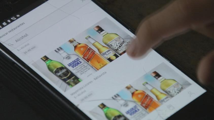 [VIDEO] Anuncian querellas por venta de alcohol a menores a través de aplicaciones de reparto