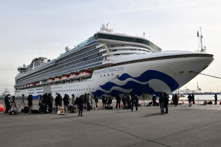 Confirman 44 nuevos casos de coronavirus a bordo de crucero "Diamond Princess" en Japón