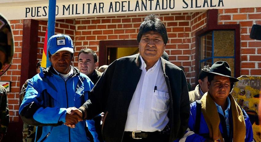 Cancillería boliviana: Morales admitió que parte del Silala fluye de manera natural a Chile