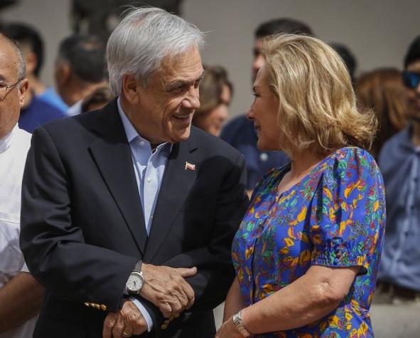 Presidente Piñera y Cecilia Morel intercambian mensajes por el Día de los Enamorados
