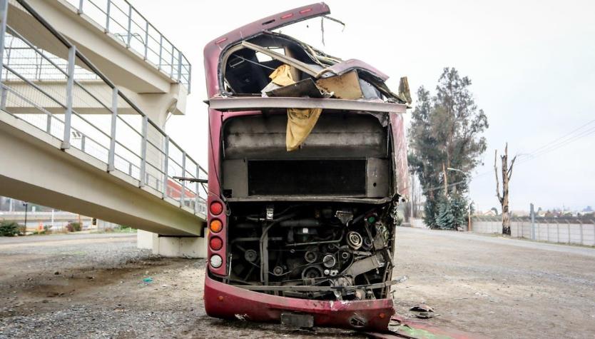 2019 fue el año con mayor número de muertos en accidentes de buses interurbanos de la década