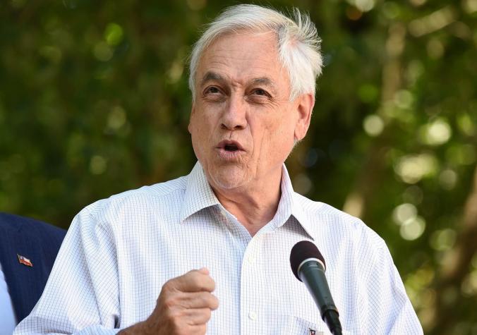 "Una buena noticia para Chile": La reacción de Piñera al anuncio de Bolivia sobre aguas del Silala