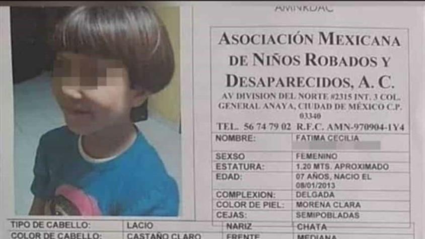 Fátima: lo que se sabe de la niña de 7 años que apareció muerta con huellas de tortura en México
