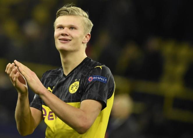 Doblete de Haaland: Borussia Dortmund toma ventaja al vencer al PSG en octavos de la Champions
