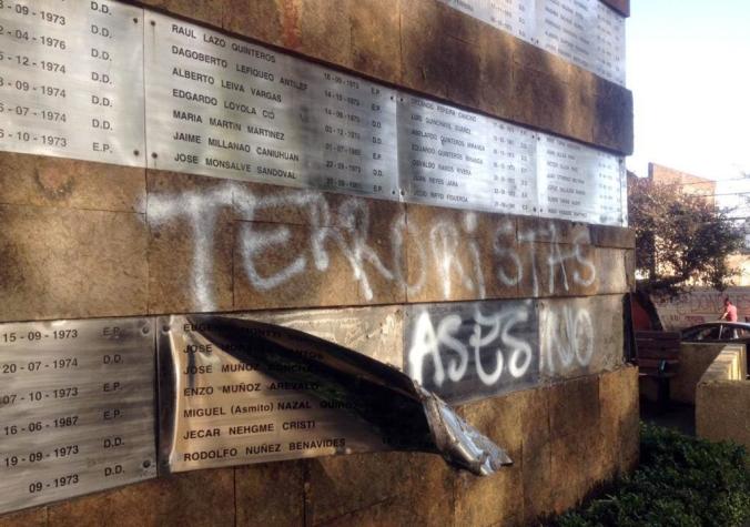 INDH denunciará ataque que provocó destrozos en Memorial de Detenidos Desaparecidos en Temuco