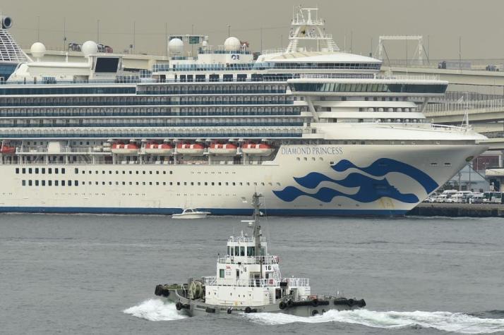 Dos evacuados del crucero en Japón dan positivo al coronavirus en Australia