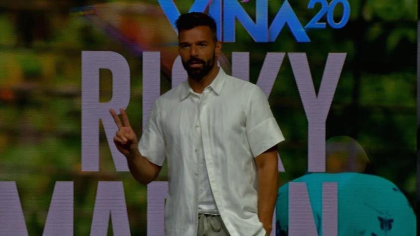 [VIDEO] Ricky Martin inaugura la primera noche de Viña 2020
