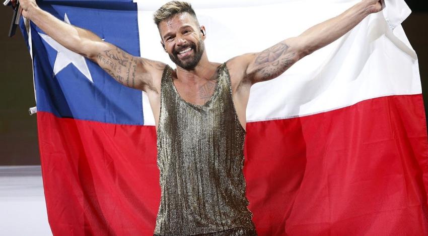 Ricky Martin arrasa en Viña 2020 con sus baladas románticas y un mensaje para Chile