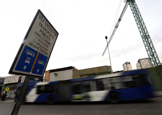 Infracciones por uso de Vías Solo Bus y Exclusivas llegan a más de 50 mil en enero