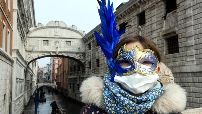 Cómo se vive el brote de Coronavirus en Venecia que obligó a adelantar cierre de carnaval