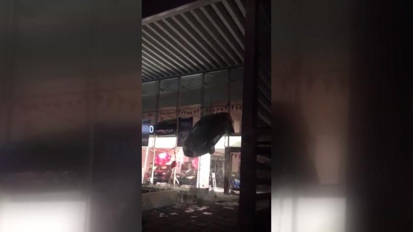 [VIDEO] Incidentes en automotora y Hotel O'Higgins dejan una veintena de detenidos en Viña del Mar
