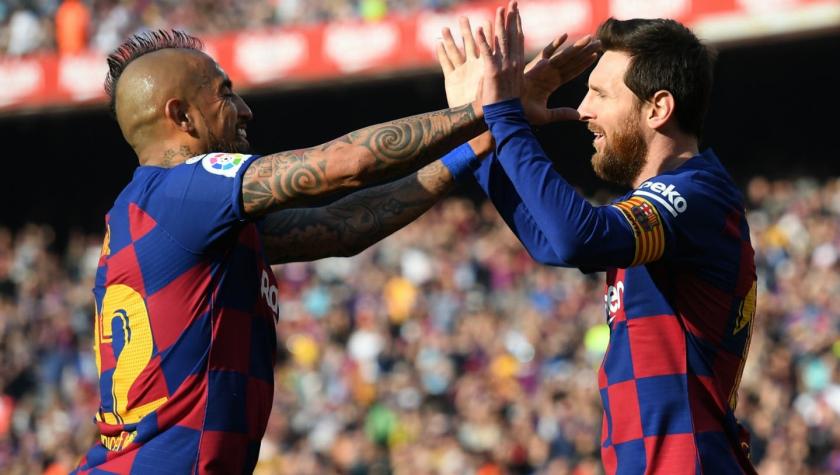 Champions League: Hora y dónde ver al Barcelona de Arturo Vidal por los octavos de final
