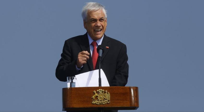 Piñera pide "recoger lo mejor del espíritu del 27 F" para frenar actos violentos