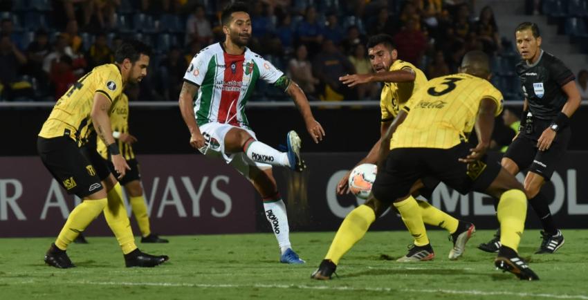 Palestino cae ante Guaraní en Asunción y se despide de la Copa Libertadores 2020