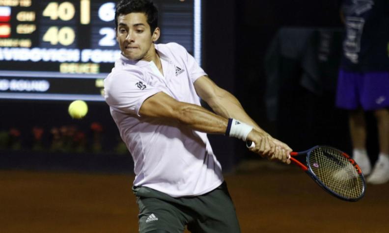 Cristian Garín debuta con una victoria sobre Alejandro Davidovich en el ATP de Santiago