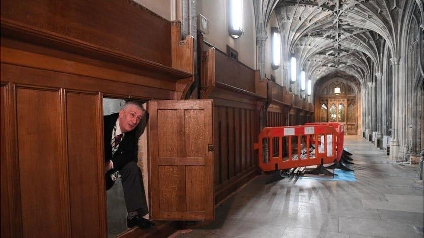 Los extraños secretos del pasadizo de 360 años descubierto en el parlamento británico