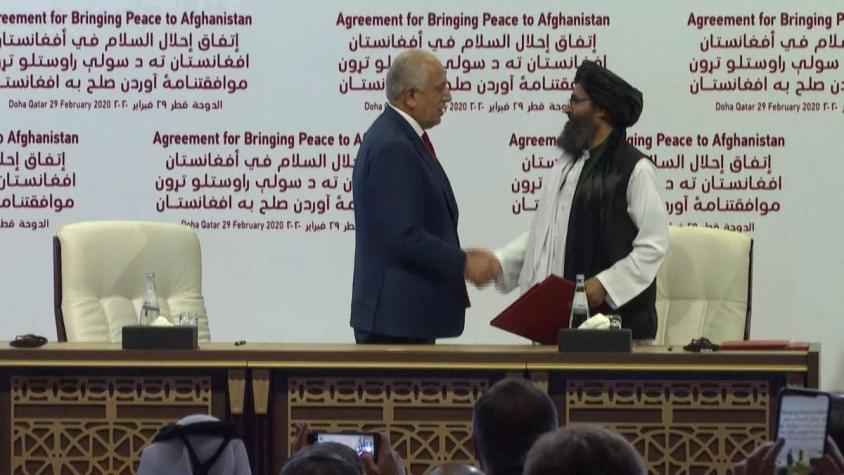 [VIDEO] Afganistán: Estados Unidos y talibanes firman histórico acuerdo