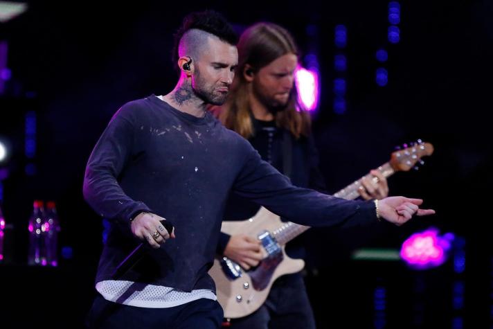 No olvidan Chile: Las fotos que compartió Maroon 5 en Instagram