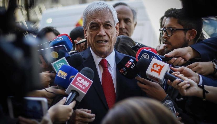 Piñera emplaza al Congreso a agilizar discusión de la "Agenda Social"