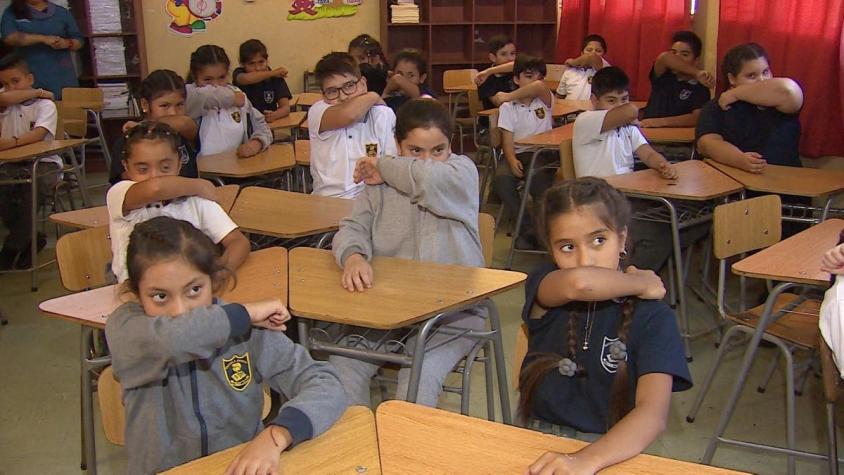 [VIDEO] Enseñan a prevenir COVID-19 en colegios