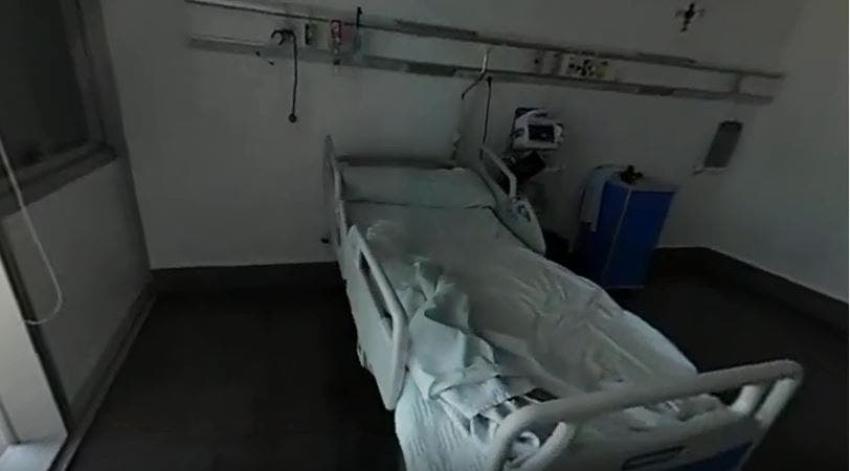 Video 360°: Así es la sala de aislamiento para pacientes con coronavirus en el Hospital de Maipú