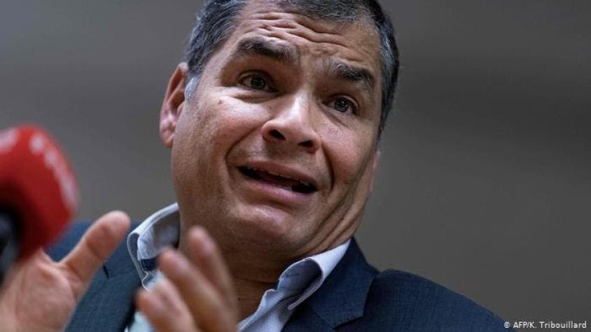 Piden pena máxima para expresidente Correa en Ecuador