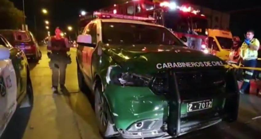 [VIDEO] Lo Prado: Hombre muere tras ser atropellado por patrulla de Carabineros