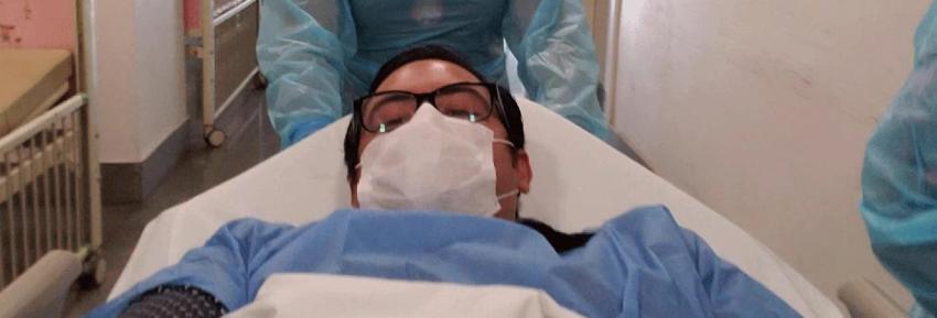 En primera persona: Así es el procedimiento en un hospital chileno para un contagiado con COVID-19