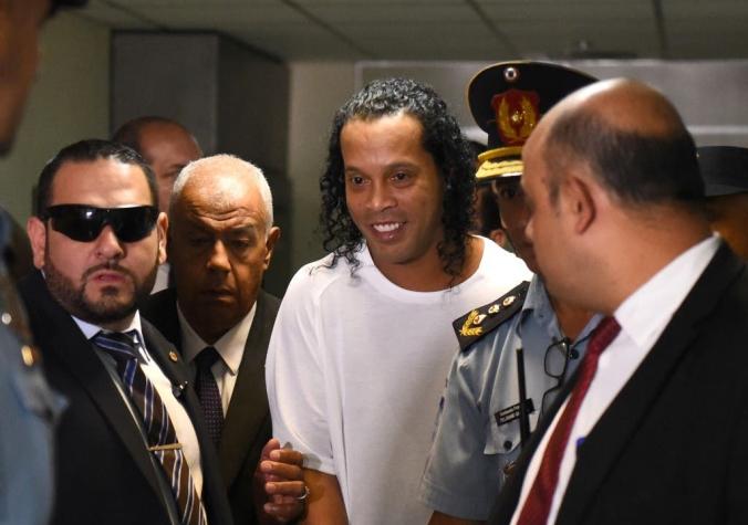 Vuelven a arrestar a Ronaldinho y su hermano Roberto en Paraguay