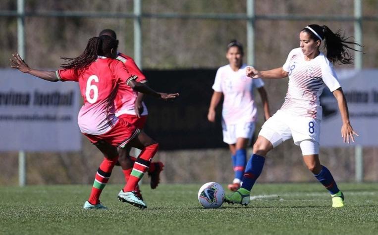 La Roja femenina golea 5-0 a Kenia en torneo amistoso de Turquía previo al repechaje olímpico
