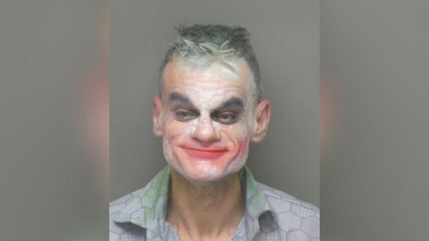 Detienen a hombre que se disfrazó del Joker y que amenazó con matar a personas al azar