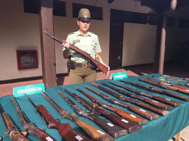 Carabineros incauta armas en Museo Histórico de Angol: Recinto dice que son patrimonio histórico