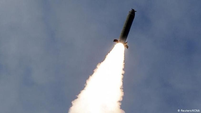 Corea del Norte lanza tres proyectiles en una nueva prueba balística