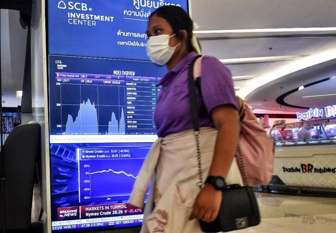 Coronavirus desploma los mercados asiáticos durante la jornada de este lunes