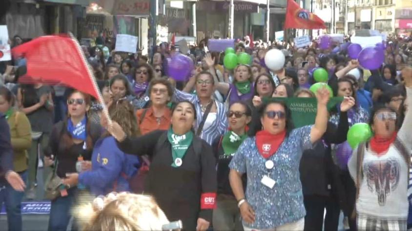 [VIDEO] La huelga feminista del 9M: Normalidad en actividades del país